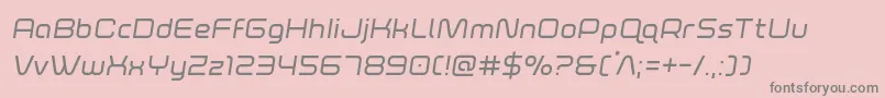 More about foxontherunsemital Font foxontherunsemital Font – Gray Fonts on Pink Background