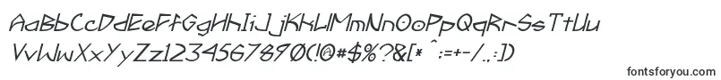 Fractyl Italic-fontti – Fontit Google Chromelle