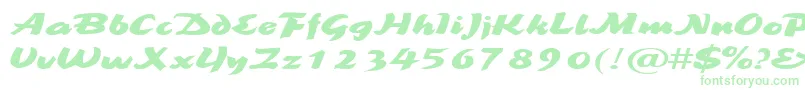 BrookscriptwideRegular Font – Green Fonts