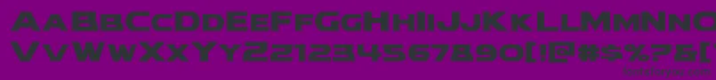 Modithorson Font – Black Fonts on Purple Background