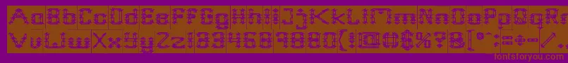 More about Frame Work Inverse Font Frame Work Inverse Font – Brown Fonts on Purple Background