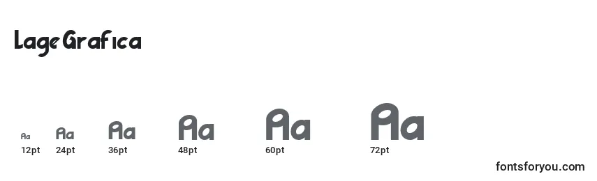 LageGrafica Font Sizes
