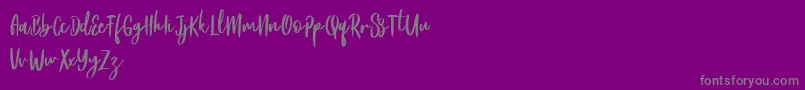 Weitere Informationen zur Frances Free-Schriftart Frances Free-Schriftart – Graue Schriften auf violettem Hintergrund