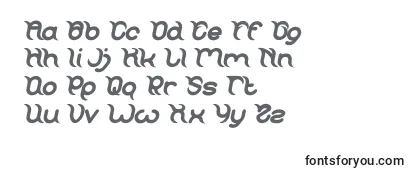 FRANKENSTEIN MONSTER Bold Italic-fontti