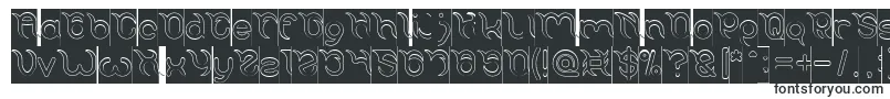 FRANKENSTEIN MONSTER Hollow Inverse-fontti – Fontit Adobe Premiere Prolle
