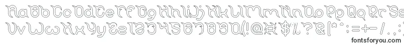 Frankenstein Monster Hollow Font – OTF Fonts