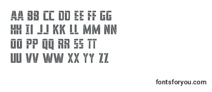 Review of the Franknplank Font