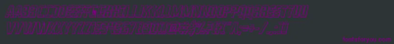 More about franknplank3dboldital Font franknplank3dboldital Font – Purple Fonts on Black Background