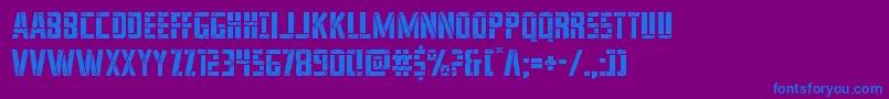 fuente franknplanklight – Fuentes Azules Sobre Fondo Morado