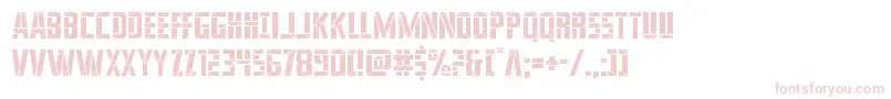 franknplanklight Font – Pink Fonts on White Background