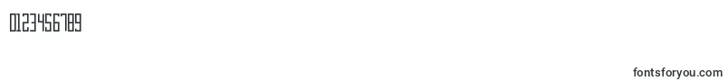 Frankstern Regular Font – Fonts for Numbers and Digits