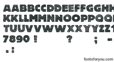 Free Thinking s Murder font – eroded Fonts