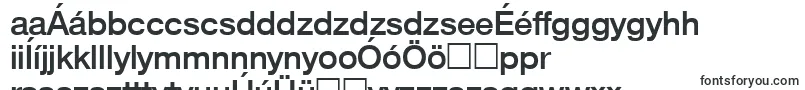 Шрифт OlnovaDemibold – венгерские шрифты