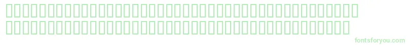 フォントFreeDesign001Dotdot – 緑のフォント