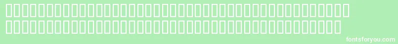 fuente FreeDesign001Dotdot – Fuentes Blancas Sobre Fondo Verde