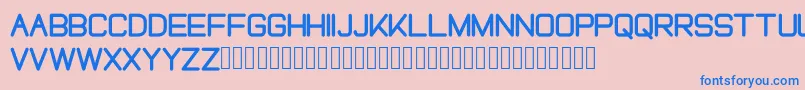 fuente FREELAH – Fuentes Azules Sobre Fondo Rosa