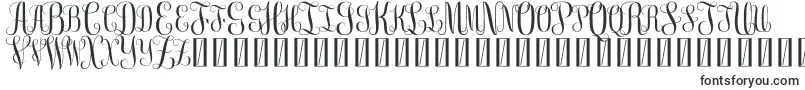 FreeMonogram Beta 0 5-Schriftart – Leichte Schriften