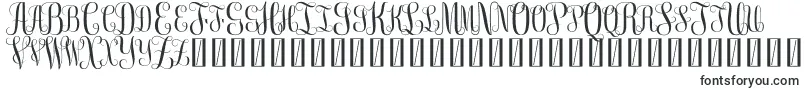 FreeMonogram Beta 0 5-Schriftart – Inschriften mit schönen Schriften