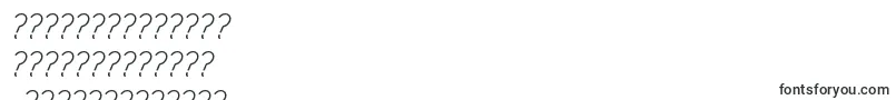 French Fries Bold-Schriftart – nepalesische Schriften