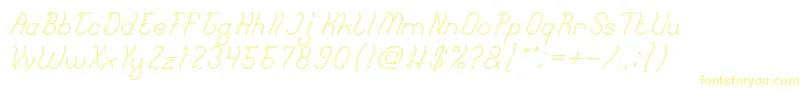 French Fries Bold Font – Yellow Fonts