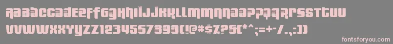 FRESBS   Font – Pink Fonts on Gray Background