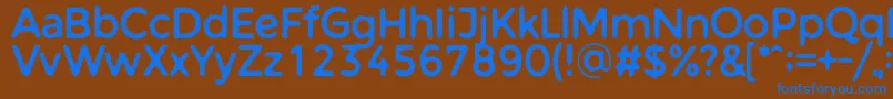 Más sobre la fuente WarlowSans fuente WarlowSans – Fuentes Azules Sobre Fondo Marrón