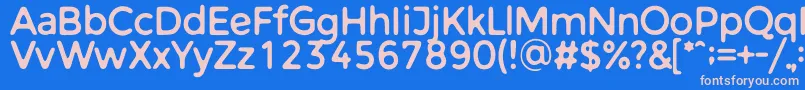 Más sobre la fuente WarlowSans fuente WarlowSans – Fuentes Rosadas Sobre Fondo Azul