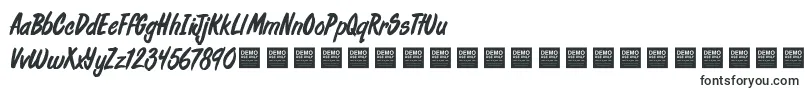 Шрифт Fresh Daily   Demo – шрифты для рекламы