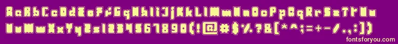 More about Fresh Mint Light Font Fresh Mint Light Font – Yellow Fonts on Purple Background