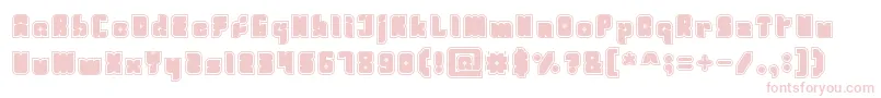Fresh Mint Font – Pink Fonts on White Background