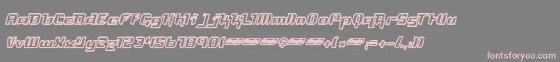 FREYO    Font – Pink Fonts on Gray Background