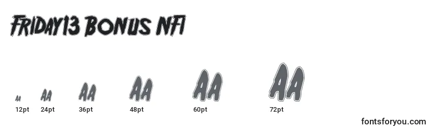 Friday13 Bonus NFI Font Sizes