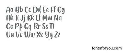 Schriftart Friendly Schoolmates Regular Font by Situjuh 7NTypes