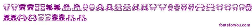 Froggy Font – Purple Fonts