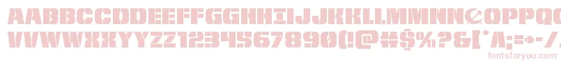 frombondwithloveexpand Font – Pink Fonts on White Background