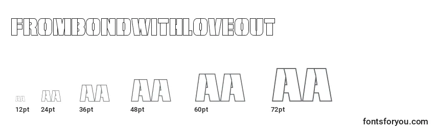 Frombondwithloveout (127278) Font Sizes