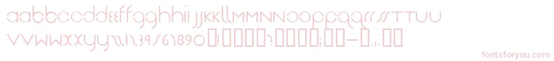 Drg Font – Pink Fonts on White Background