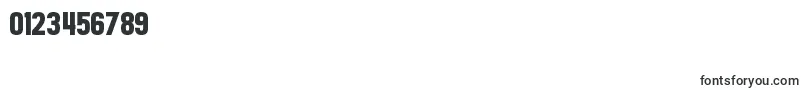 Front Page News Font – Fonts for Numbers and Digits