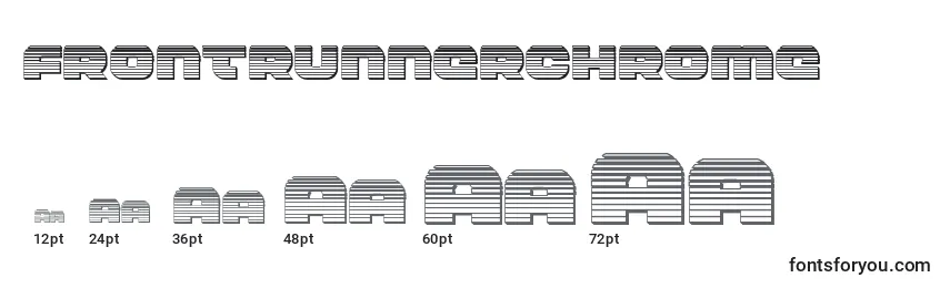 Frontrunnerchrome Font Sizes