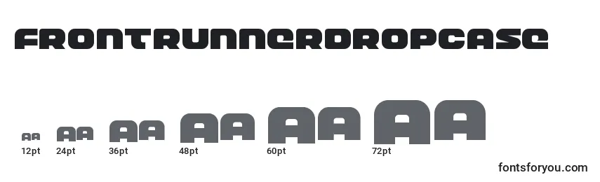Frontrunnerdropcase Font Sizes