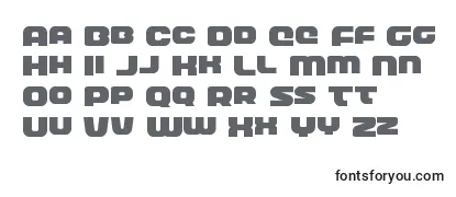 Обзор шрифта Frontrunnerdropcase