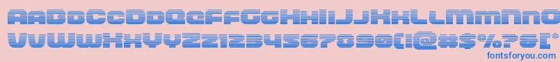 Подробнее о шрифте frontrunnergrad Шрифт frontrunnergrad – синие шрифты на розовом фоне