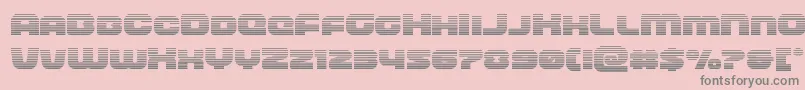 Więcej informacji o czcionce frontrunnergrad Czcionka frontrunnergrad – szare czcionki na różowym tle