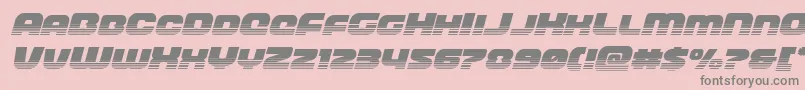 Saiba mais sobre a fonte frontrunnerhalfital Fonte frontrunnerhalfital – fontes cinzas em um fundo rosa