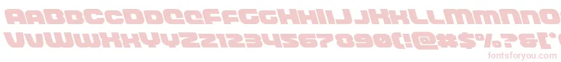 Więcej informacji o czcionce frontrunnerleft Czcionka frontrunnerleft – różowe czcionki