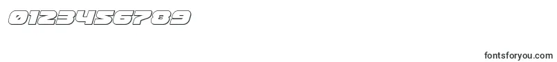 frontrunneroutital-Schriftart – Schriften für Zahlen und Nummern