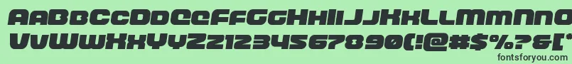 Подробнее о шрифте frontrunnersemital Шрифт frontrunnersemital – чёрные шрифты на зелёном фоне