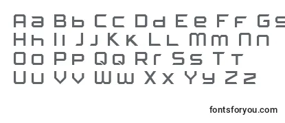 FROSTBITE Wide Font