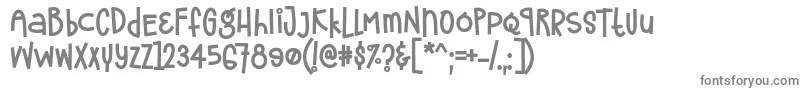 フォントFrostela Font by 7NTypes – 灰色のフォント