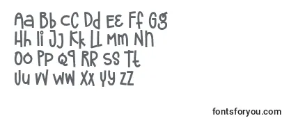 Schriftart Frostela Font by 7NTypes